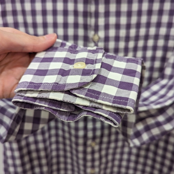 J. Crew Vintage Gingham Shirt - Picture 3 of 5